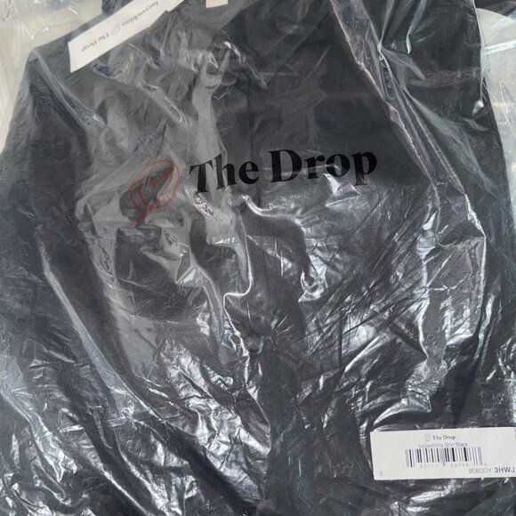 The Drop Lucywhims Shirt Black Blouse Collar Shirt Buttons Womens Large New 1E - Picture 6 of 6